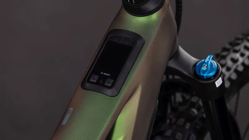 2026 Cube Stereo Hybrid ONE44 HPC SLX EVO 800 E-MTB in Stellar Grey-7