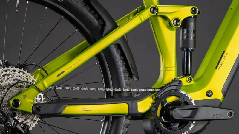 2026 Cube Stereo Hybrid One44 Pro 800 E-MTB in Lizard/Black-2