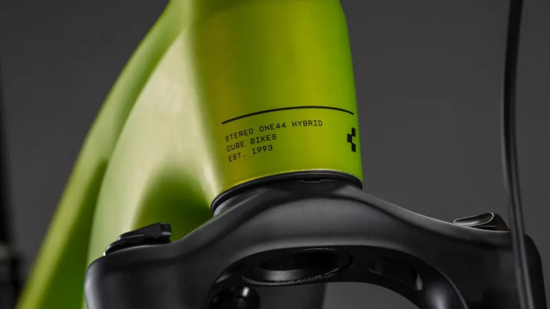 2026 Cube Stereo Hybrid One44 Pro 800 E-MTB in Lizard/Black-3