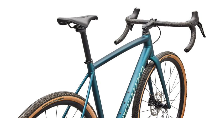 2026 Specialized Crux DSW Comp Gravel Bike in Emerald Metallic/Fjord-3