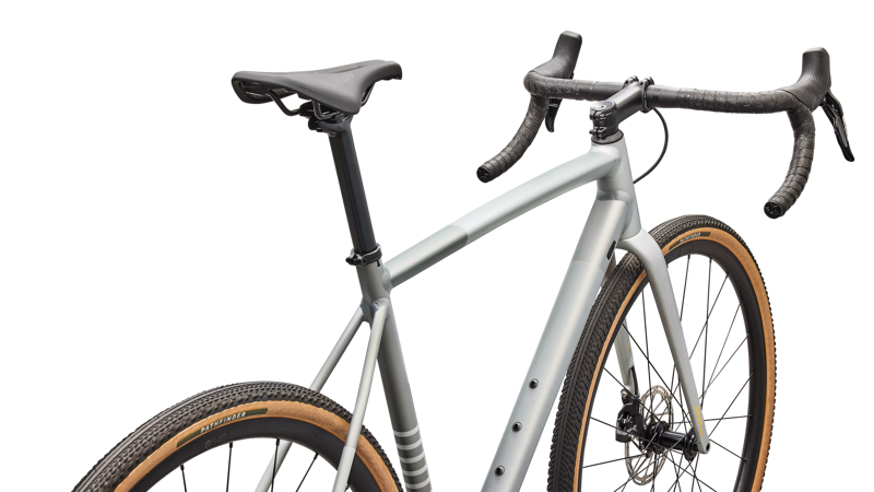 2026 Specialized Crux DSW Comp Gravel Bike in Shadow Silver/Calinia Sunshine-3