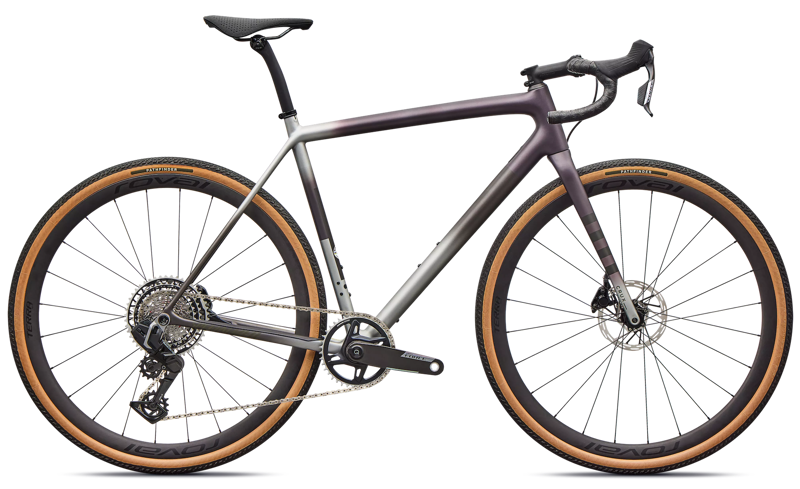 2026 Specialized Crux Pro SRAM Force XPLR AXS Gravel Bike in Nebula Metallic