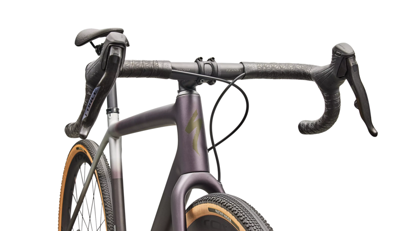 2026 Specialized Crux Pro SRAM Force XPLR AXS Gravel Bike in Nebula Metallic-4