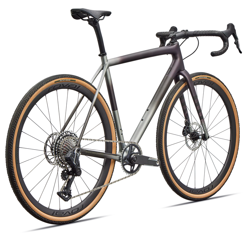 2026 Specialized Crux Pro SRAM Force XPLR AXS Gravel Bike in Nebula Metallic-2