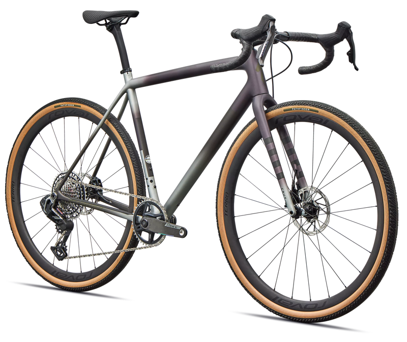 2026 Specialized Crux Pro SRAM Force XPLR AXS Gravel Bike in Nebula Metallic-1
