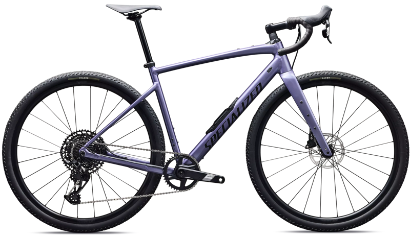 2026 Specialized Diverge 4 Comp Alloy SRAM Apex Gravel Bike in Mauve Metallic