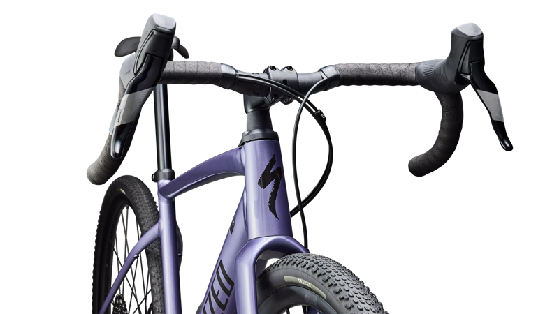 2026 Specialized Diverge 4 Comp Alloy SRAM Apex Gravel Bike in Mauve Metallic-4