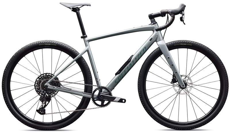 2026 Specialized Diverge 4 Comp Alloy SRAM Apex Gravel Bike in Shadow Silver