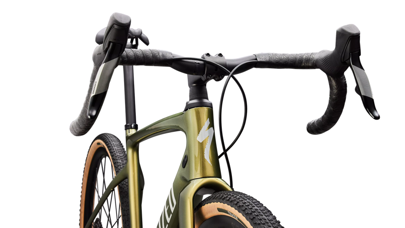 2026 Specialized Diverge 4 Comp Carbon SRAM Apex AXS/S1000 Gravel Bike in Laurel Green-4