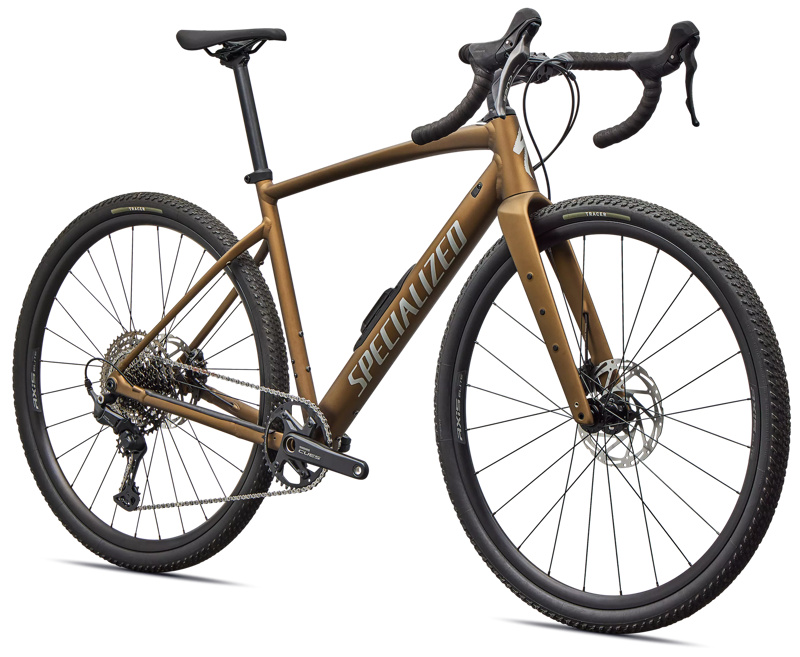 2026 Specialized Diverge 4 Sport Alloy Shimano CUES Gravel Bike in Burnt Gold-1
