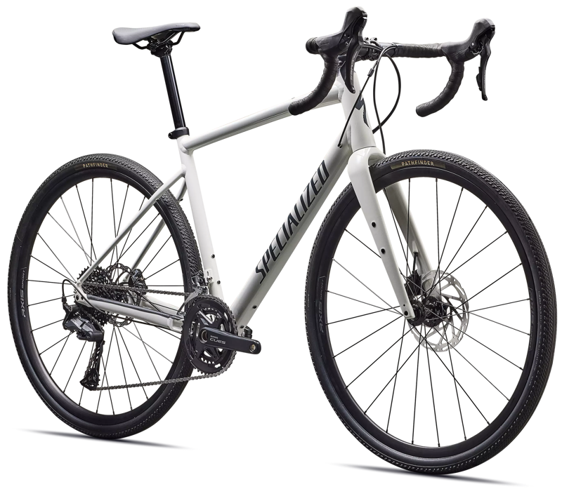 2026 Specialized Diverge E5 Gravel Bike in Gloss Dune White-1