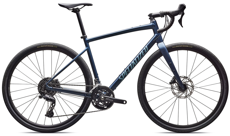 2026 Specialized Diverge E5 Gravel Bike in Satin Cast Blue Metallic