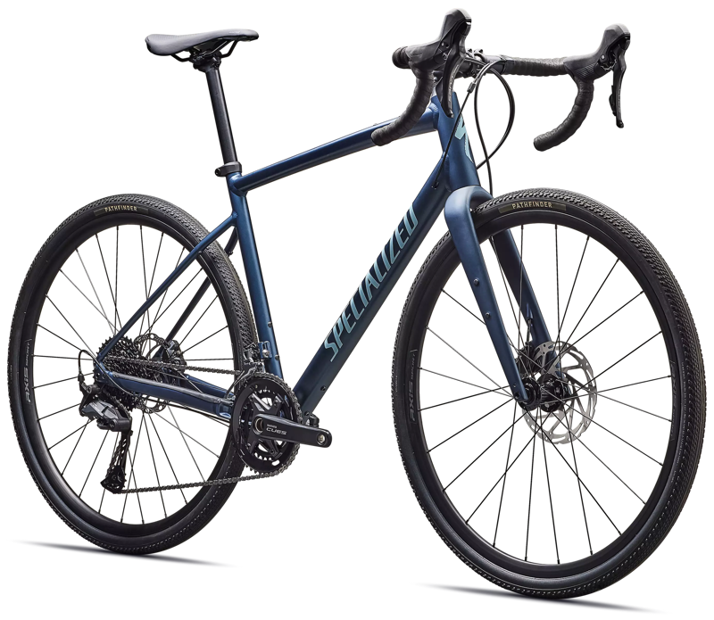 2026 Specialized Diverge E5 Gravel Bike in Satin Cast Blue Metallic-1