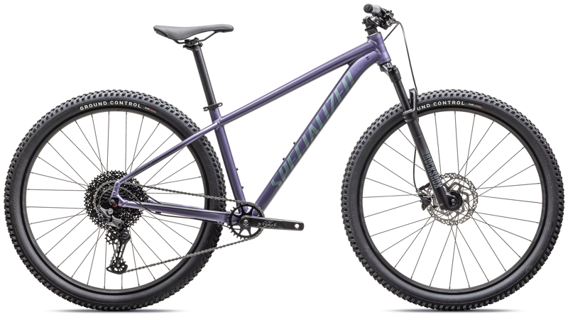 2026 Specialized Rockhopper Comp Mountain Bike in Mauve Metallic