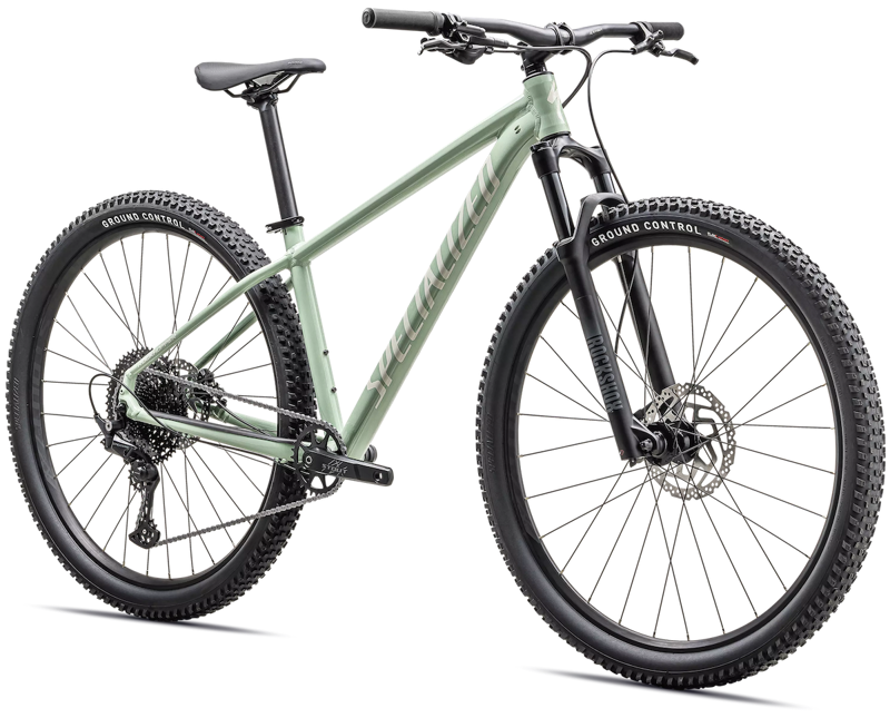 2026 Specialized Rockhopper Comp Mountain Bike in Pistachio/White-1