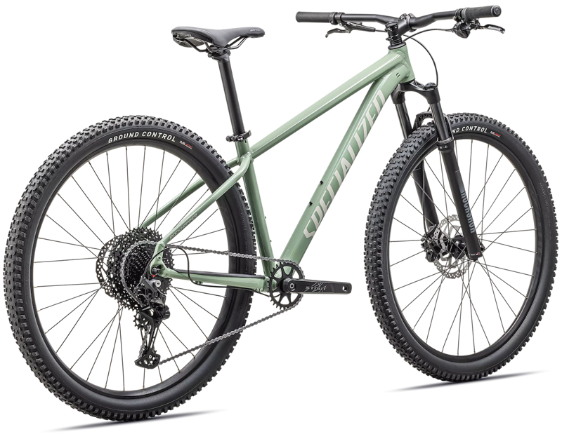 2026 Specialized Rockhopper Comp Mountain Bike in Pistachio/White-2