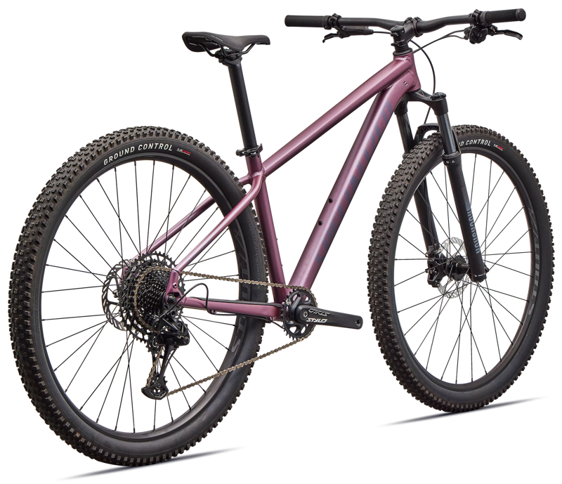2026 Specialized Rockhopper Expert Hardtail Mountain Bike in Satin Quartz Metallic-2