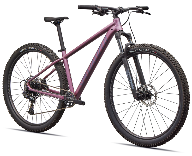 2026 Specialized Rockhopper Expert Hardtail Mountain Bike in Satin Quartz Metallic-1