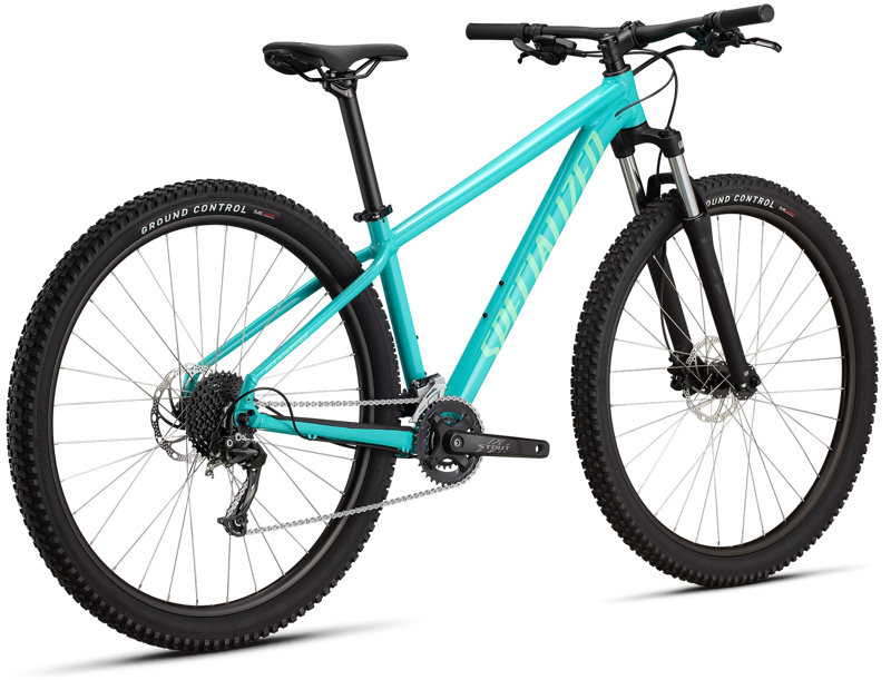 2026 Specialized Rockhopper Hardtail Mountain Bike in Gloss Lagoon Blue-2