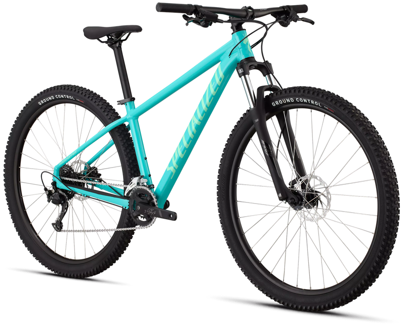 2026 Specialized Rockhopper Hardtail Mountain Bike in Gloss Lagoon Blue-1