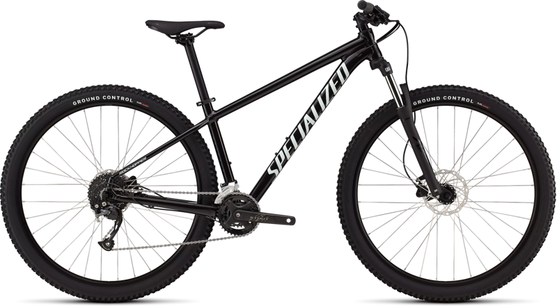 2026 Specialized Rockhopper Hardtail Mountain Bike in Gloss Obsd Black