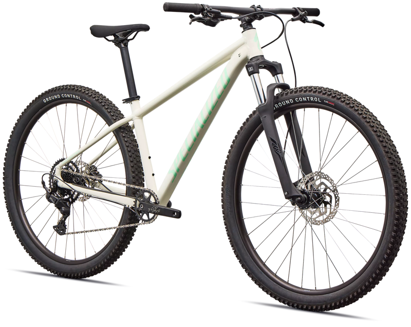 2026 Specialized Rockhopper Sport Mountain Bike In Gloss Dune White-1