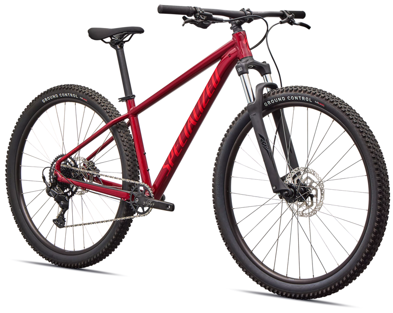2026 Specialized Rockhopper Sport Mountain Bike In Gloss Maroon-2