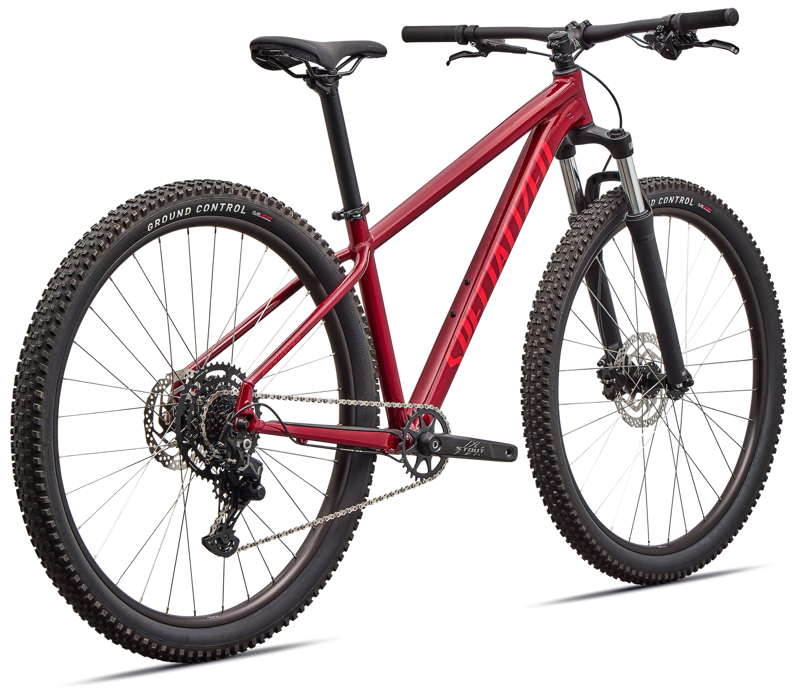 2026 Specialized Rockhopper Sport Mountain Bike In Gloss Maroon-1