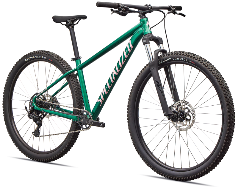 2026 Specialized Rockhopper Sport Mountain Bike In Gloss Pine Green-1