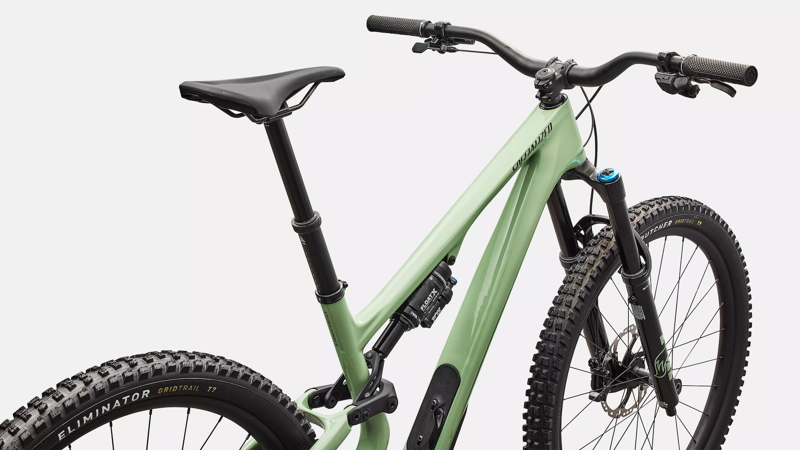 2026 Specialized Stumpjumper 15 EVO Expert Di2 MTB in Gloss Pistachio-3