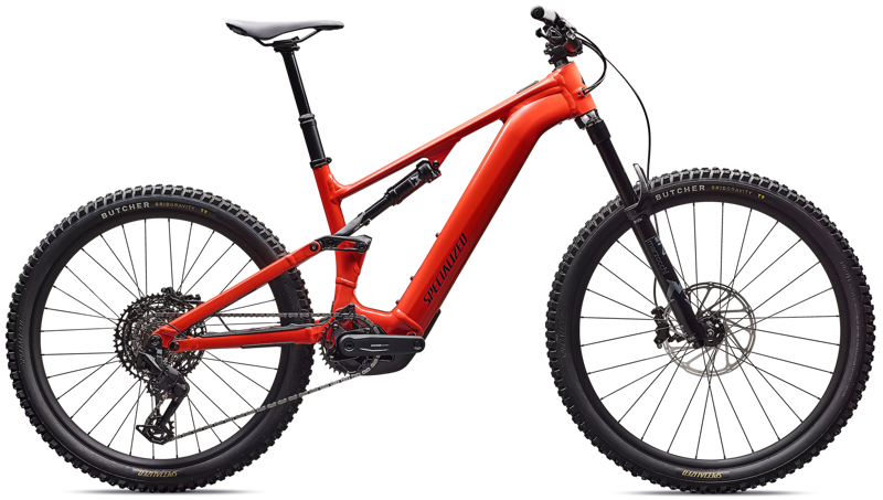 2026 Specialized Turbo Levo 4 Alloy E-MTB in Gloss Deep Orange/Deep Lake