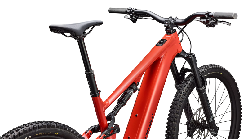 2026 Specialized Turbo Levo 4 Alloy E-MTB in Gloss Deep Orange/Deep Lake-3