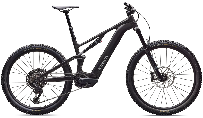 2026 Specialized Turbo Levo 4 Alloy E-MTB in Gloss Metallic Obsidian/Silver Dust