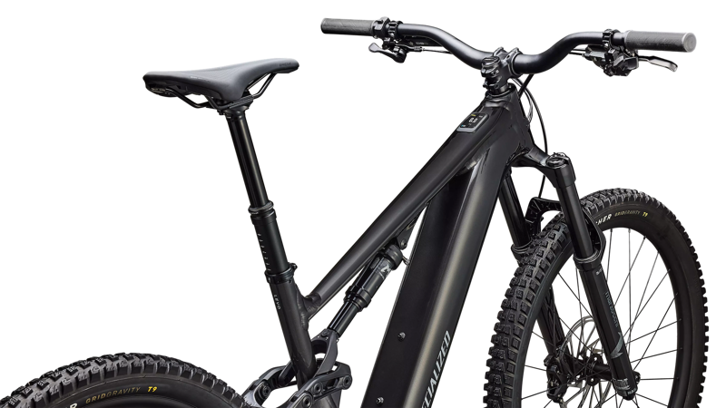 2026 Specialized Turbo Levo 4 Alloy E-MTB in Gloss Metallic Obsidian/Silver Dust-3