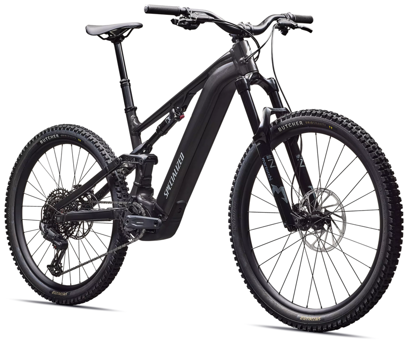 2026 Specialized Turbo Levo 4 Alloy E-MTB in Gloss Metallic Obsidian/Silver Dust-1
