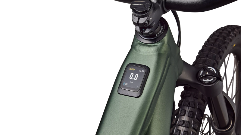 2026 Specialized Turbo Levo 4 Alloy E-MTB in Satin Cypress Metallic/Dark Moss Green-8