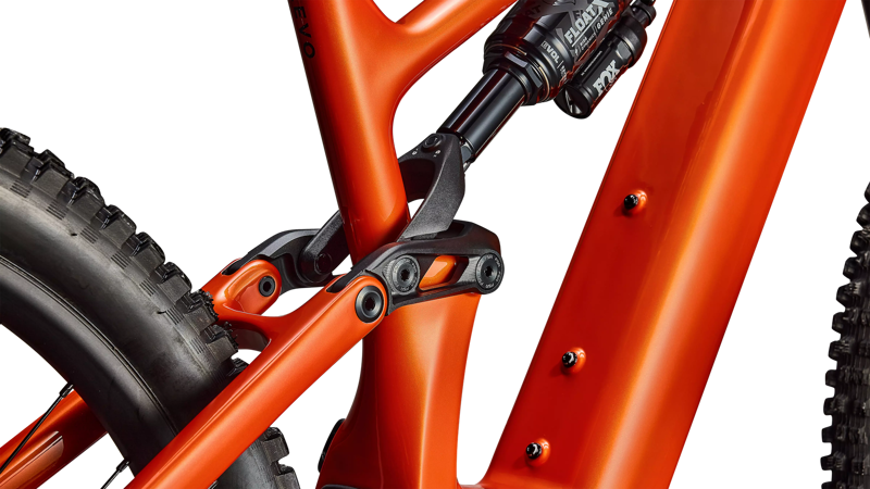 2026 Specialized Turbo Levo 4 Comp eMountain Bike in Orange Over Silver/Dark Navy-7