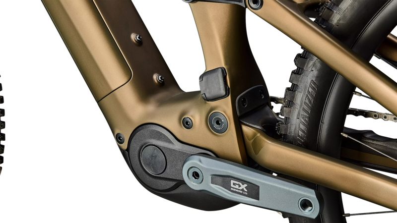 2026 Specialized Turbo Levo 4 Expert eMountain Bike in Burnt Gold and Doppio-6