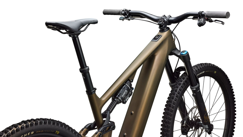 2026 Specialized Turbo Levo 4 Expert eMountain Bike in Burnt Gold and Doppio-3