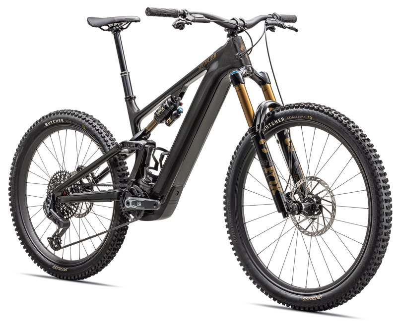 2026 Specialized Turbo Levo 4 Pro E-Mountain Bike in Gloss Metallic Obsidian-1