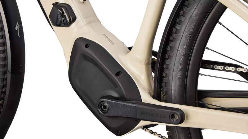 2026 Specialized Turbo Tero 5.0 EQ eHybrid Bike in White Mountains-6