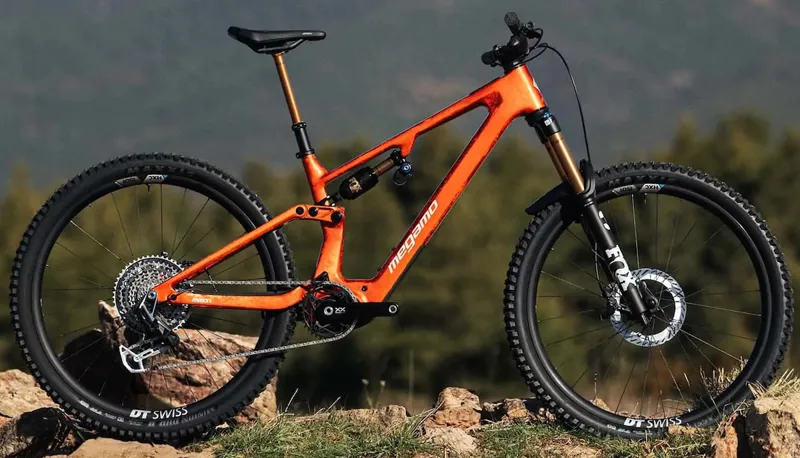 2027 Megamo Reason AIR CRB 07 E-MTB in Amber Orange