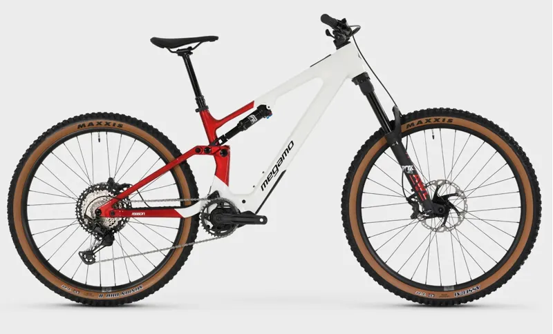 2027 Megamo Reason AL 07 E-MTB in White Red