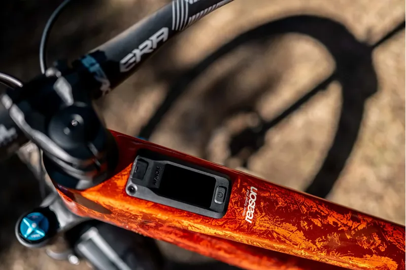 2027 Megamo Reason CRB 03 AXS E-MTB in Amber Orange-5