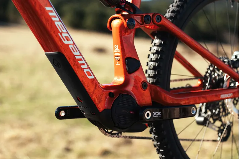 2027 Megamo Reason CRB 05 E-MTB in Amber Orange-5