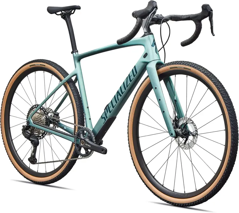 2027 Specialized Diverge Expert DI2 Gravel Bike in Fjord Metallic-1