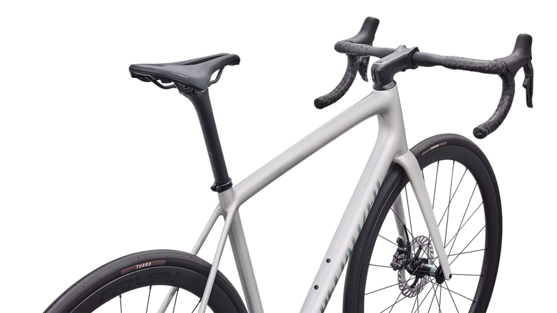 2027 Specialized Expert Di2 Lightweight Road Bike in Dolomite White-3