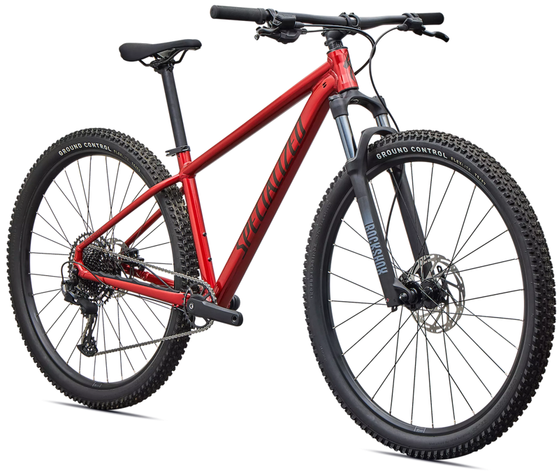 2027 Specialized Rockhopper Comp Hardtail in Gloss Cayenne Metallic-1