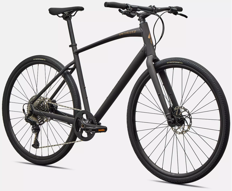 2027 Specialized Sirrus X 3. 0 Hybrid Bike in Metallic Obsidian-1