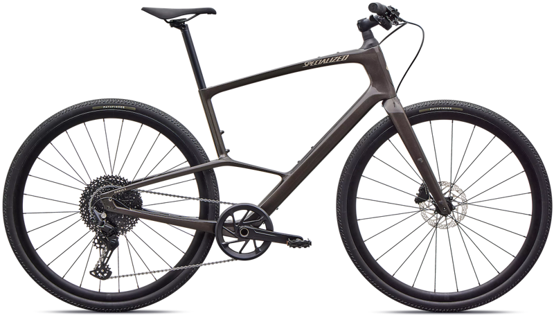 2027 Specialized Sirrus X 5. 0 Carbon Hybrid Bicycle in Gloss Warm Smoke